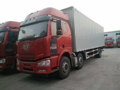 北京一汽解放J6M 6X2 9.6米國五國六卡車貨車前四后四前四后八廂車專賣銷售總代理